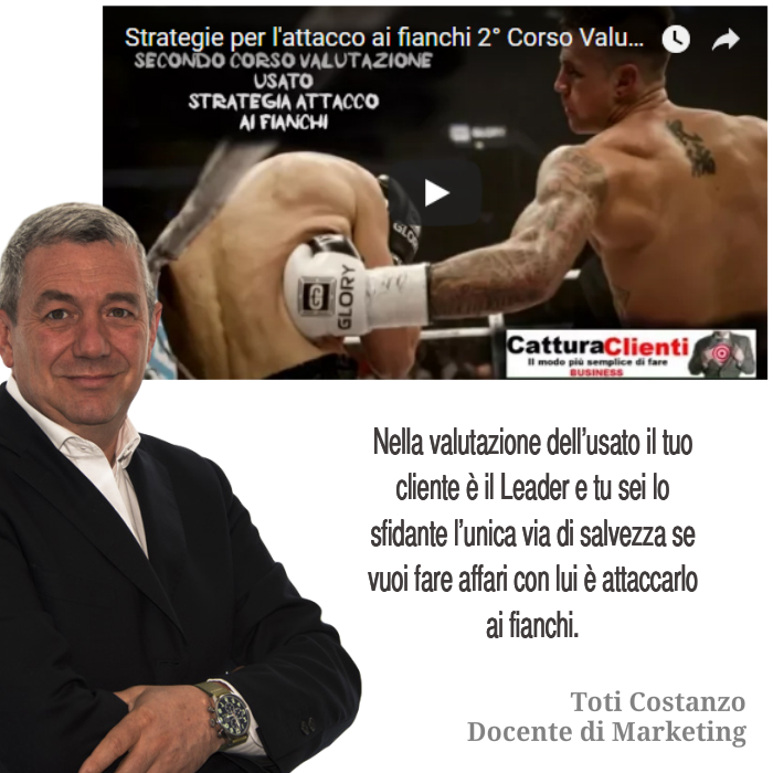 Secondo video corso attacco ai fianchi