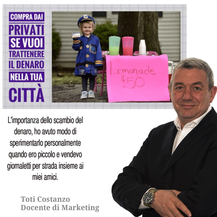 bimba col banchetto delle limonate