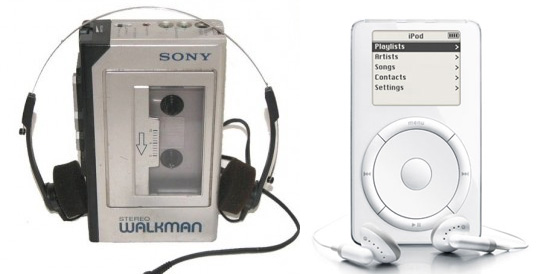 Ipod vs Walkman